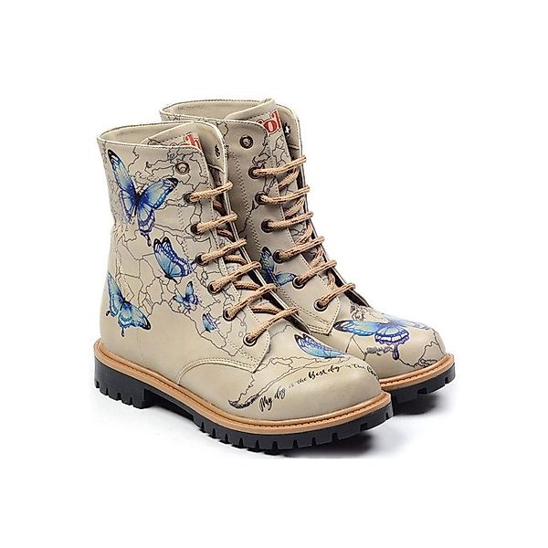 LaMarta Damenstiefel Vegan, Schmetterling, Schnürboots, stiefeletten günstig online kaufen
