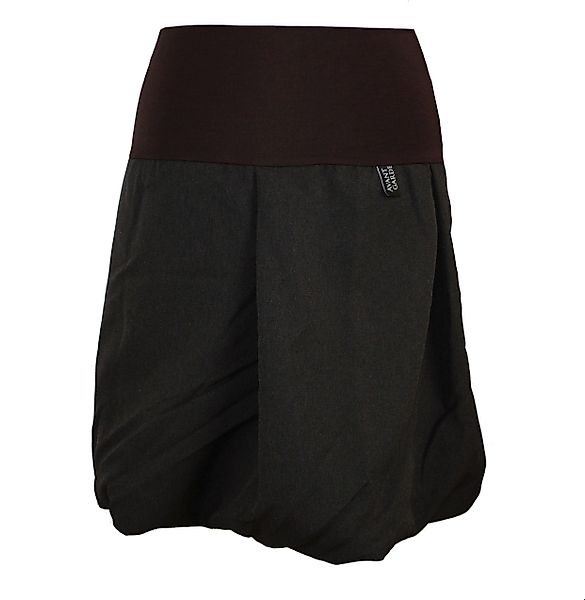 dunkle design Ballonrock Grau Braun Meliert günstig online kaufen