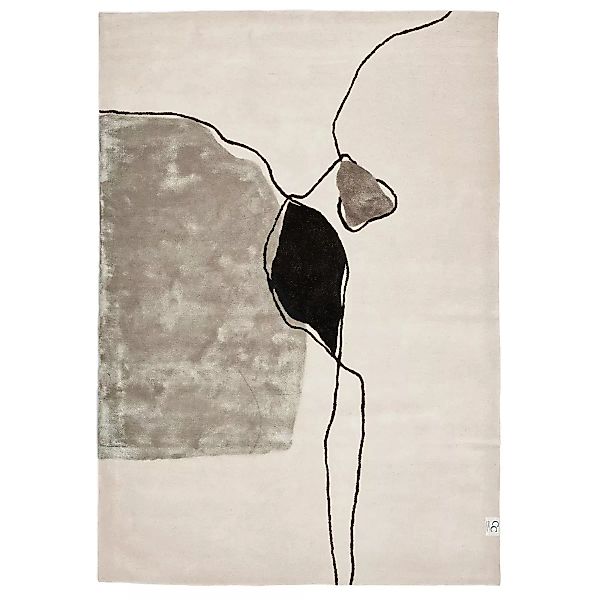 Abstract Teppich 200 x 300cm Ivory günstig online kaufen