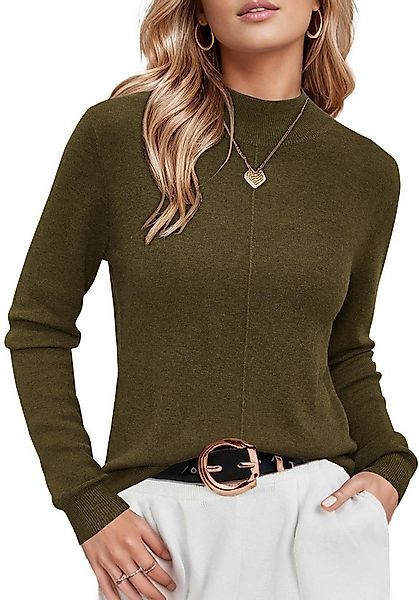 Arach&Cloz Strickpullover Damen Wollpullover Langarm Winter Pullover Oberte günstig online kaufen