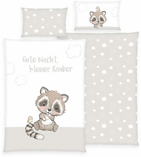 Baby Best Babybettwäsche "Kleiner Räuber" 2 Stk. mit liebevollem Motiv günstig online kaufen