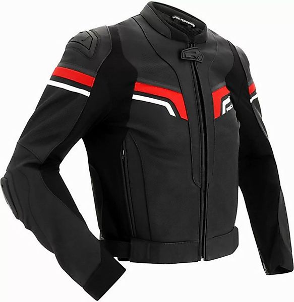 Richa Motorradjacke Matrix 2 perforierte Motorrad Lederjacke günstig online kaufen