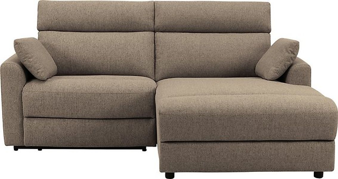 INOSIGN Ecksofa JENNA, L-Form, 209cm, manuelle u. elektrische Funktion, mit günstig online kaufen