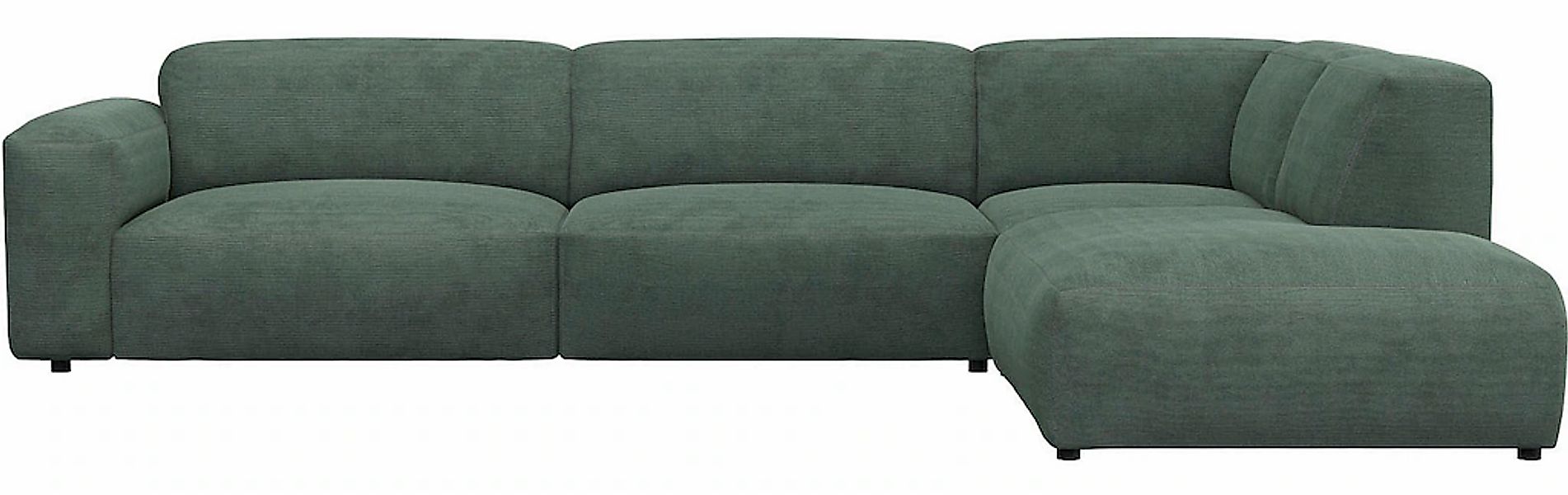 FLEXLUX Ecksofa "Lucera, super bequem durch hochwertigen Sitzaufbau mit Kal günstig online kaufen