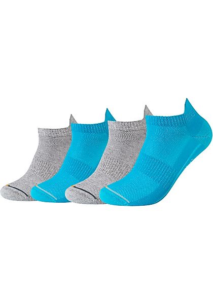Camano Sneakersocken "function", (4 Paar), mit Micro-Plüsch an Ferse und Ze günstig online kaufen