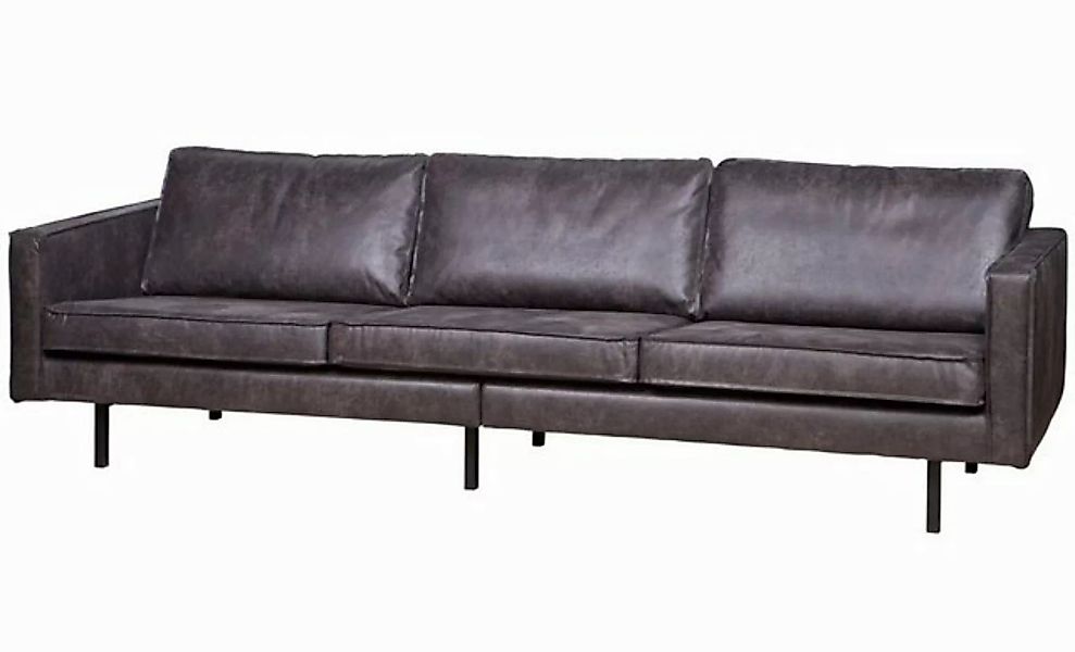 Maison ESTO Sofa MODEO 3-Sitzer recyceltes Leder 277 cm günstig online kaufen