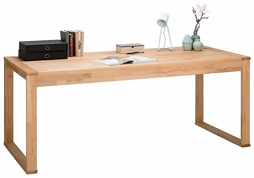 VOGL Möbelfabrik Schreibtisch »Toronto, Bürotisch, aus Massivholz, oder Ech günstig online kaufen