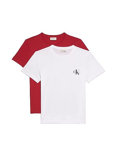 Calvin Klein Jeans T-Shirt (Packung, 2-tlg., 2er-Pack) Mit Rundhalsausschni günstig online kaufen