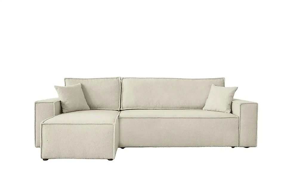 Ecksofa mit Schlaffunktion Carl ¦ beige ¦ Maße (cm): B: 244 H: 82 Polstermö günstig online kaufen