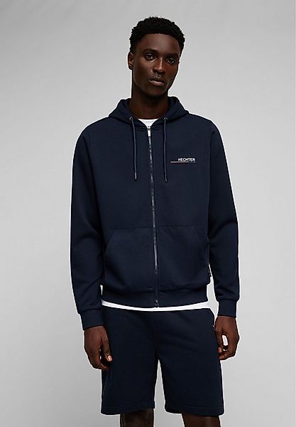 HECHTER PARIS Kapuzensweatjacke aus Baumwoll-Mix günstig online kaufen