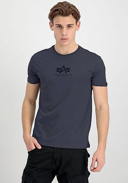 Alpha Industries Rundhalsshirt Basic T ML Baumwolle, regular fit günstig online kaufen
