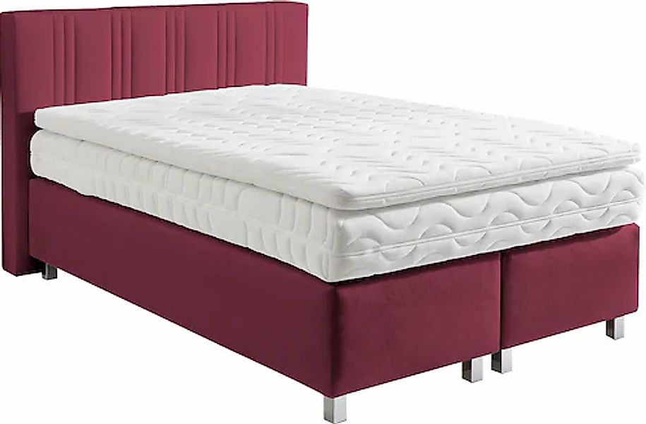 Westfalia Schlafkomfort Boxspringbett wahlweise mit Bettkasten und Topper günstig online kaufen