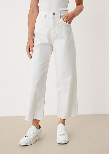 s.Oliver Weite Jeans Jeans-Hose SURI Jeans-Culotte Suri / Regular Fit / Hig günstig online kaufen