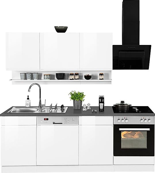 KOCHSTATION Küchenzeile KS-Virginia, Breite 220 cm, günstig online kaufen