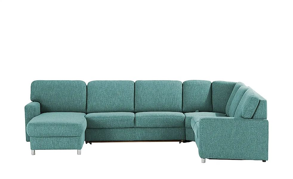 smart Wohnlandschaft  Valencia ¦ türkis/petrol ¦ Maße (cm): B: 341 Polsterm günstig online kaufen