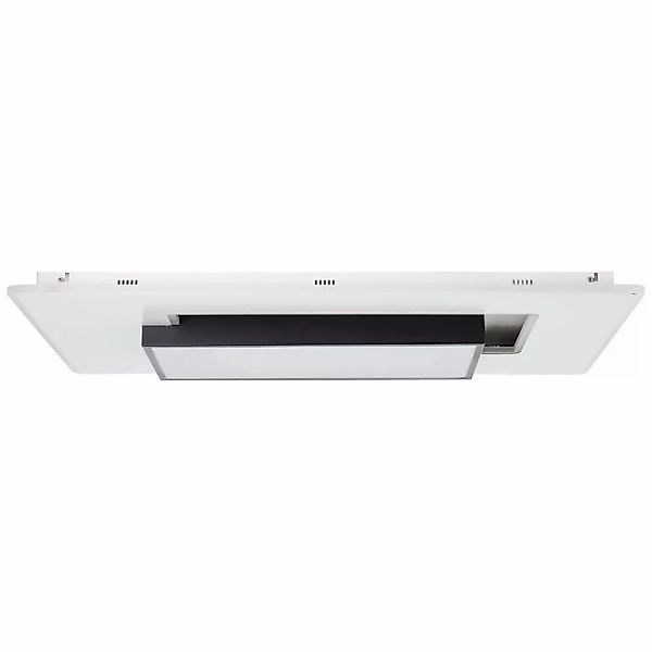 LED Deckenleuchte Hutson in Weiß und Schwarz 3x 20W 6800lm günstig online kaufen