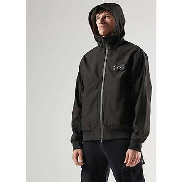 Ma.strum  Daunenjacken Infantry softshell hooded jacket - black günstig online kaufen