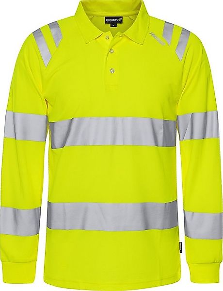 Fristads Warnschutz-Shirt High Vis Poloshirt Langarm Kl. 3 7864 GPST günstig online kaufen