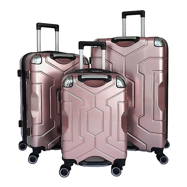 yonsly Trolleyset Koffer-Set(M,L,XL) Hartschalen-Koffer mit 360°-Rollen, günstig online kaufen