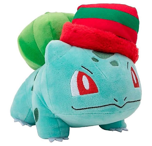 Jazwares Plüschfigur Pokemon Christmas Bulbasaur Plüschtier 20cm günstig online kaufen