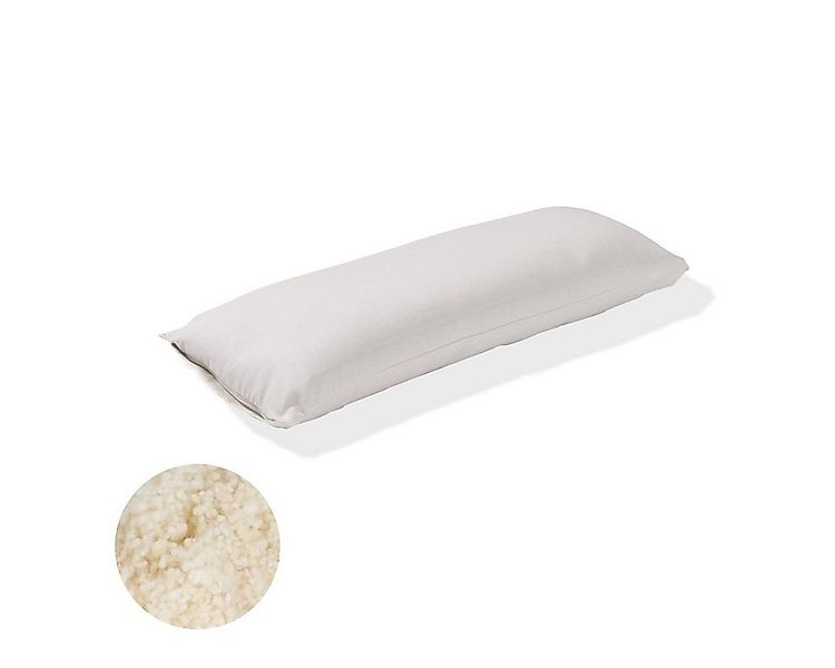 speltex Seitenschläferkissen Kniekissen mit Bio Schafwoll Füllung, 1-tlg., günstig online kaufen