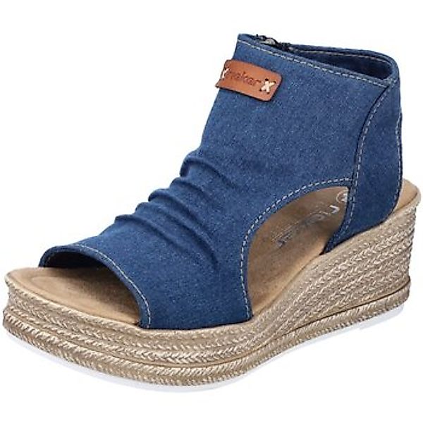 Rieker  Sandalen Sandaletten Jeansstretch 68791-12 günstig online kaufen