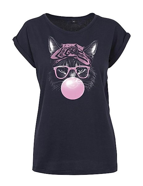 Youth Designz Print-Shirt Coole Katze Damen T-Shirt als Statement oder Gesc günstig online kaufen