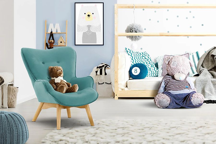 Lüttenhütt Sessel "Duca Mini" in kleiner Ausführung für Kinder günstig online kaufen