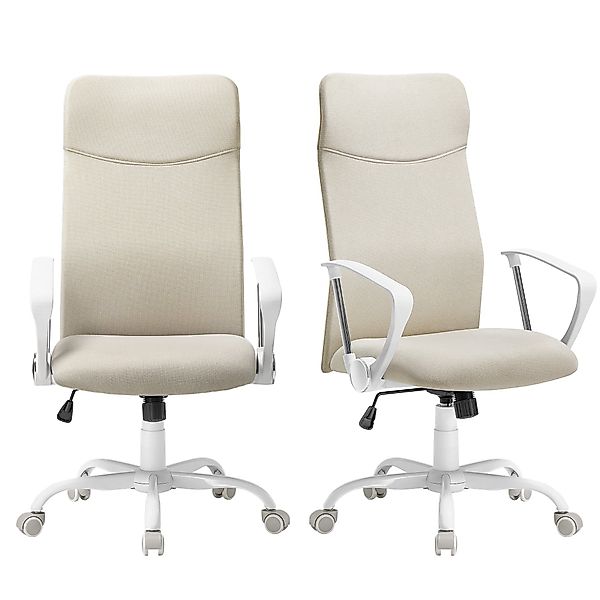 SONGMICS Bürostuhl (2 St), Atmungsaktiver Netzbezug, günstig online kaufen
