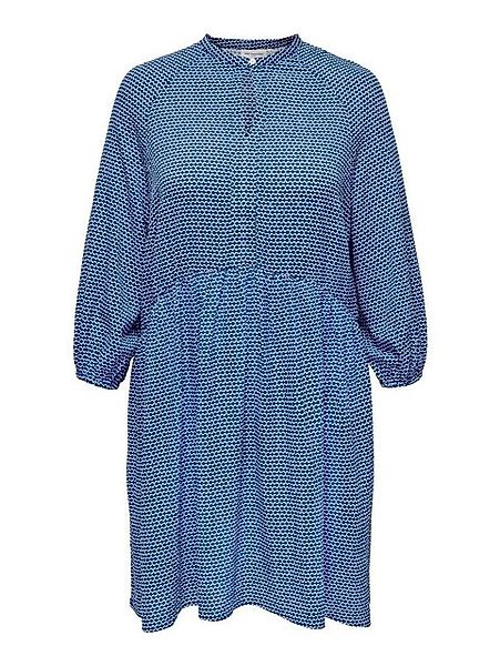 ONLY CARMAKOMA Shirtkleid (knielang) CARELVIRO LS KNEE DRESS AOP WVN günstig online kaufen