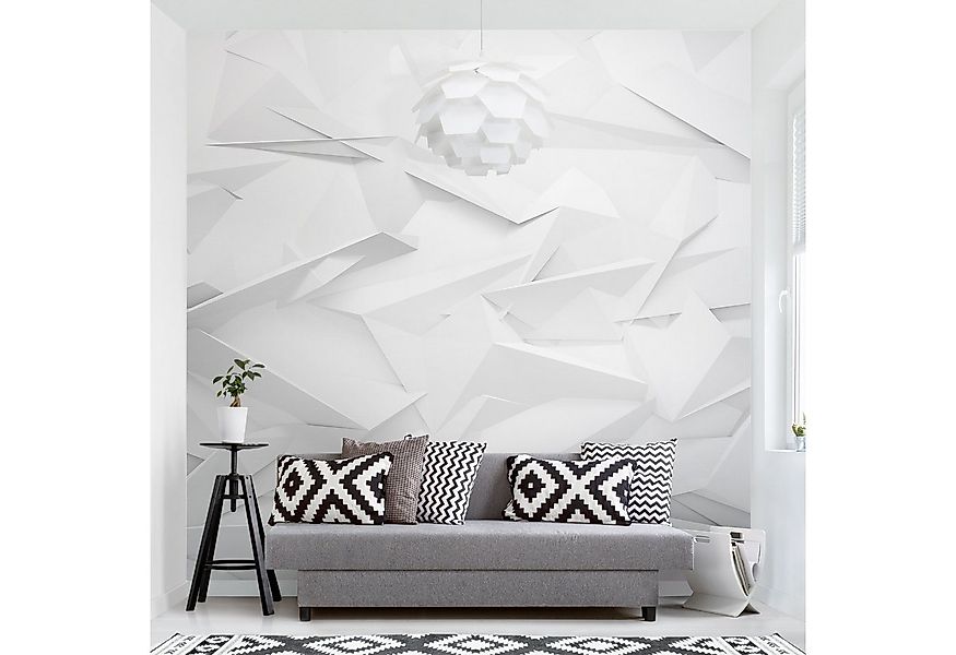 Bilderdepot24 3D-Tapete Effekt Abstrakte 3D Optik Modern Wanddeko Raumtiefe günstig online kaufen