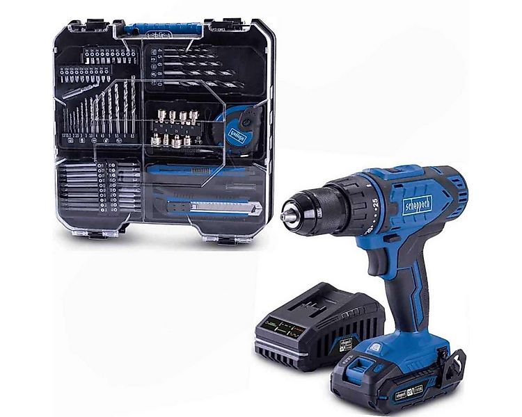 Scheppach Akku-Bohrschrauber 20V Bohrschrauber-Set C-DTB74/2-X IXES 2 x Akk günstig online kaufen