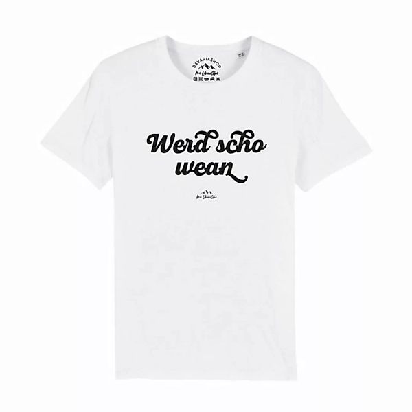 Bavariashop T-Shirt Herren T-Shirt "Wead scho wean günstig online kaufen