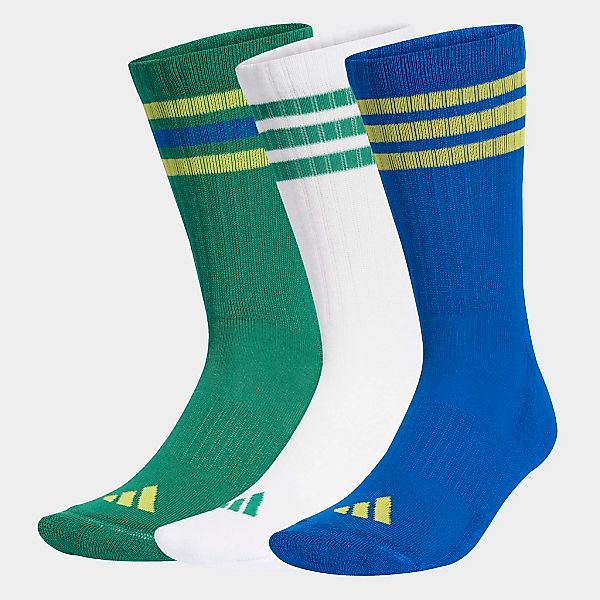 adidas Performance Funktionssocken "3-STREIFEN DÄMPFENDE SPORTSWEAR CREW, 3 günstig online kaufen
