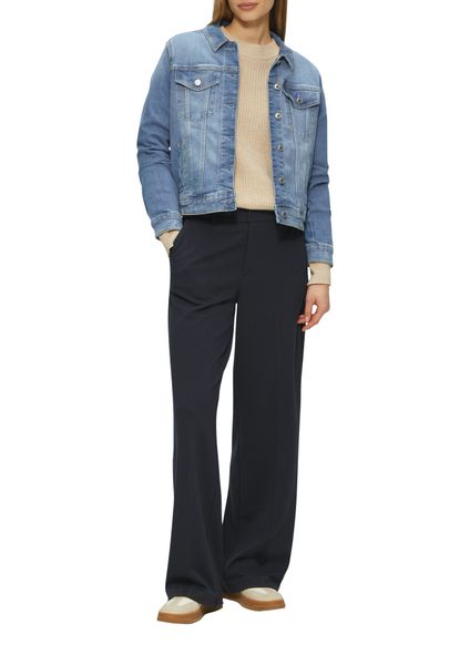 s.Oliver Jeansjacke mit Taschen günstig online kaufen