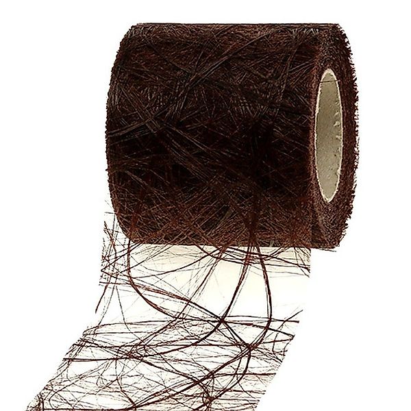 Viana Tischläufer Vlies Dekoband Braun 8cm günstig online kaufen
