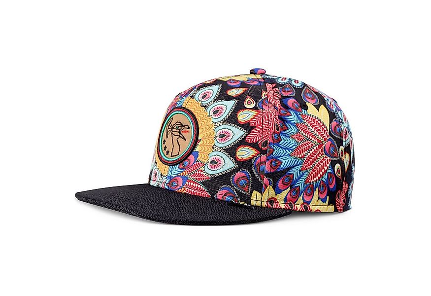 Djinns Snapback Cap Djinns 6 Panel Snapback Cap Peacock Linen (Basecap, Bas günstig online kaufen
