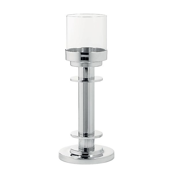 RICARDO eleganter Kerzenleuchter - Rillenstruktur 21 cm ohne Glaszylinder günstig online kaufen