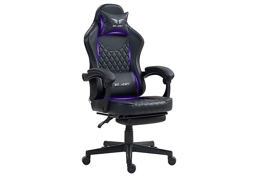 BRTHORY Gaming-Stuhl Ergonomischer Gaming Sessel, Schreibtischstuhl – Racin günstig online kaufen