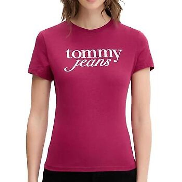 Tommy Jeans Curve Rundhalsshirt "Shirt TJW SLIM ESSENTIAL" in Großen Größen günstig online kaufen