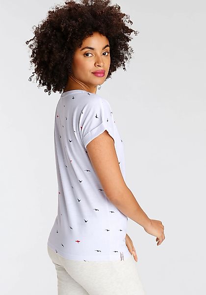 KangaROOS Print-Shirt kurzärmelig, figurumspielend, mit Print, günstig online kaufen
