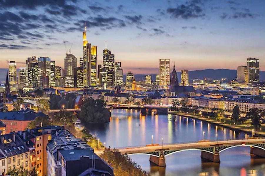 Papermoon Fototapete »Frankfurt am Main« günstig online kaufen