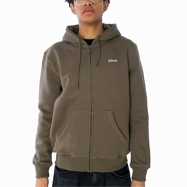 Schott NYC Sweatjacke Sweatjacke Schott NYC, G L, F sage khaki günstig online kaufen