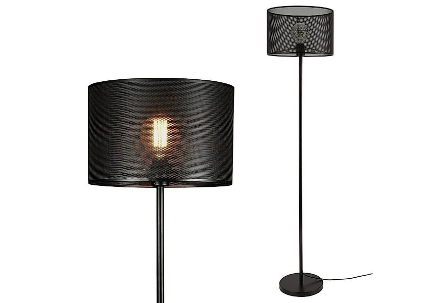 lux.pro Stehlampe, ohne Leuchtmittel, »Hjo« Stehleuchte Design Standlampe günstig online kaufen