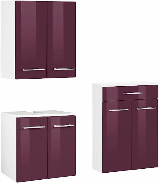 welltime Badmöbel-Set "Venedig" 3 Stk. tlg. günstig online kaufen