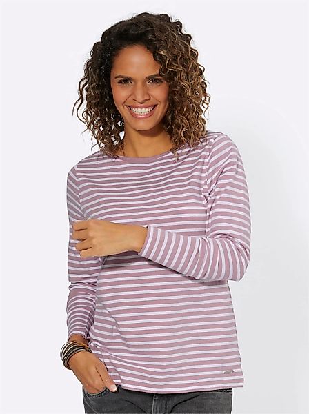 Casual Looks Langarmshirt "Ringelshirt" 1 Stk. tlg. günstig online kaufen