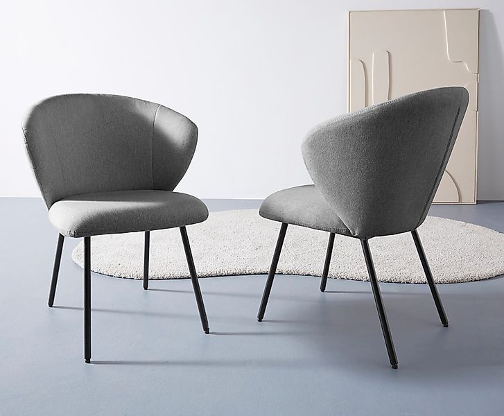 LeGer Home by Lena Gercke Esszimmerstuhl "Galilea" (Set) 2 Stk.mit elegante günstig online kaufen