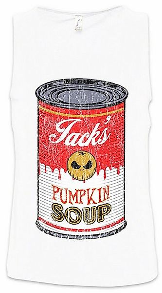 Urban Backwoods Tanktop Jack's Pumpkin Soup I Ärmelloses T-Shirt Kürbis Nig günstig online kaufen