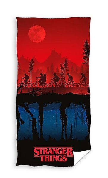Stranger things Strandtuch Stranger Things Badetuch Handtuch Strandtuch 70 günstig online kaufen