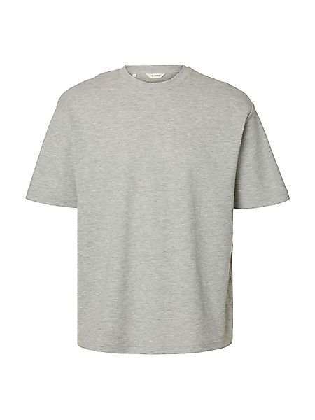 Selected Homme Herren Rundhals T-Shirt SLHLOOSEOSCAR - Relaxed Fit günstig online kaufen